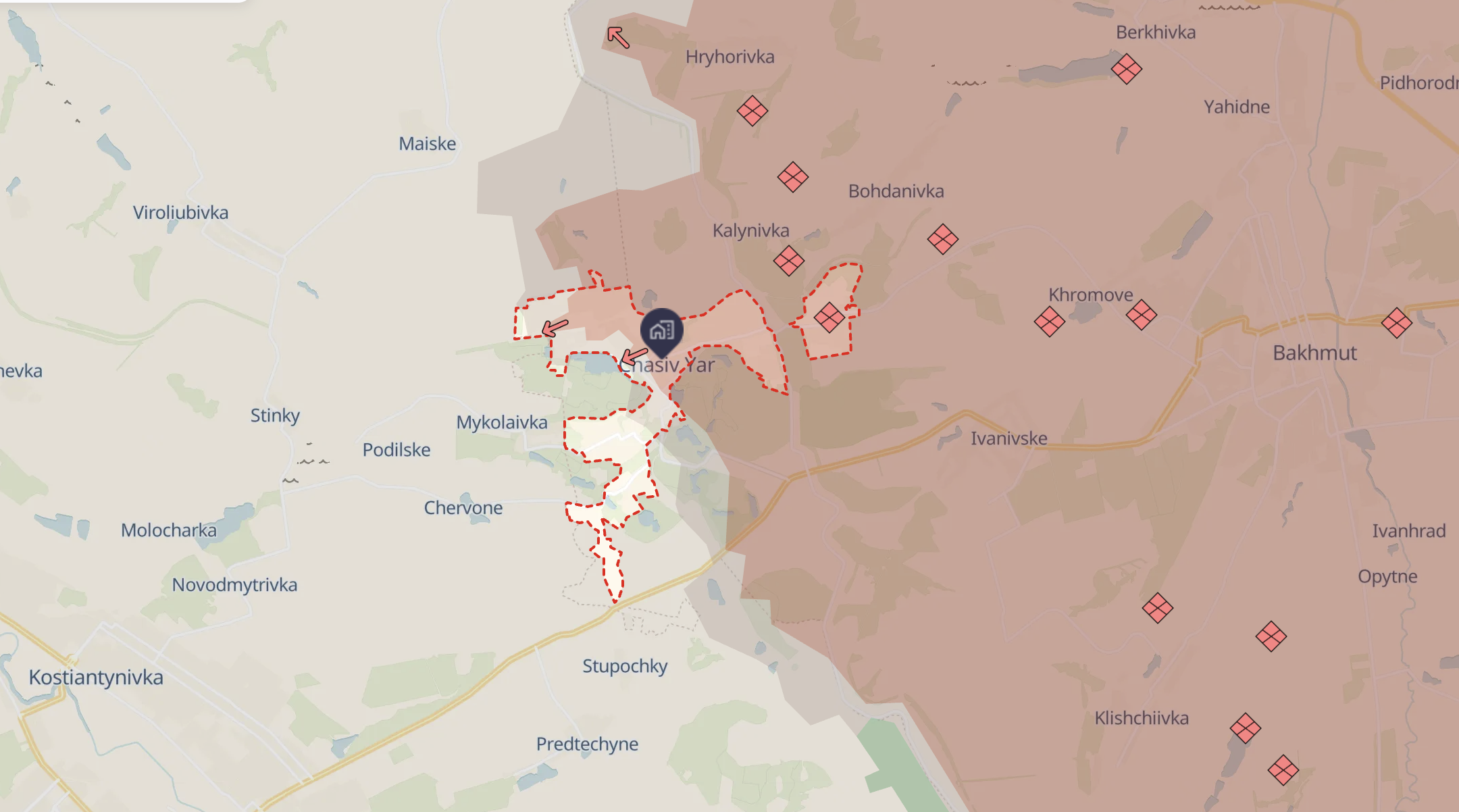 Russia announces capture of Chasiv Yar in Donetsk region: Khortytsia group denies